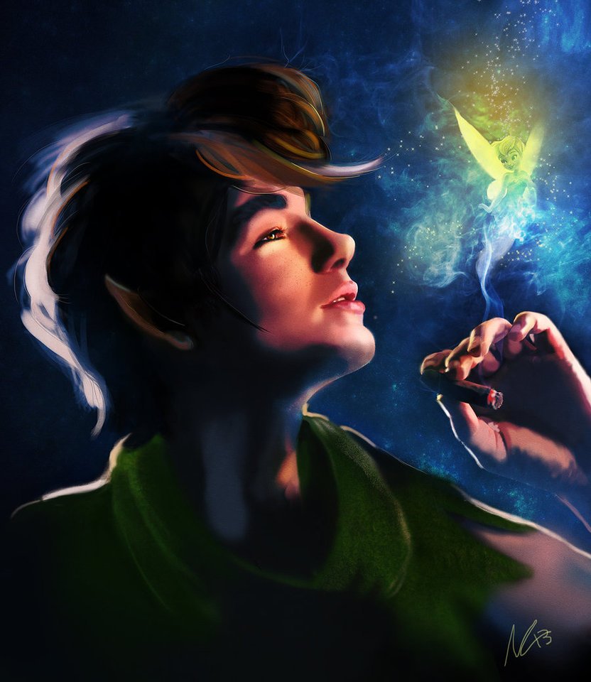 Peter Pan et la fée